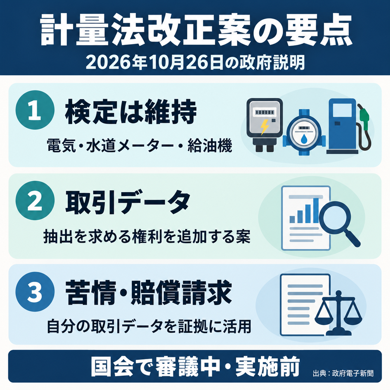 計量法改正案の要点
